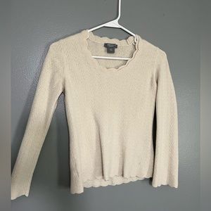 Ann Taylor, cashmere top